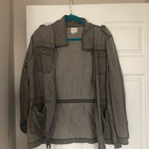 Grey lightweight jacket